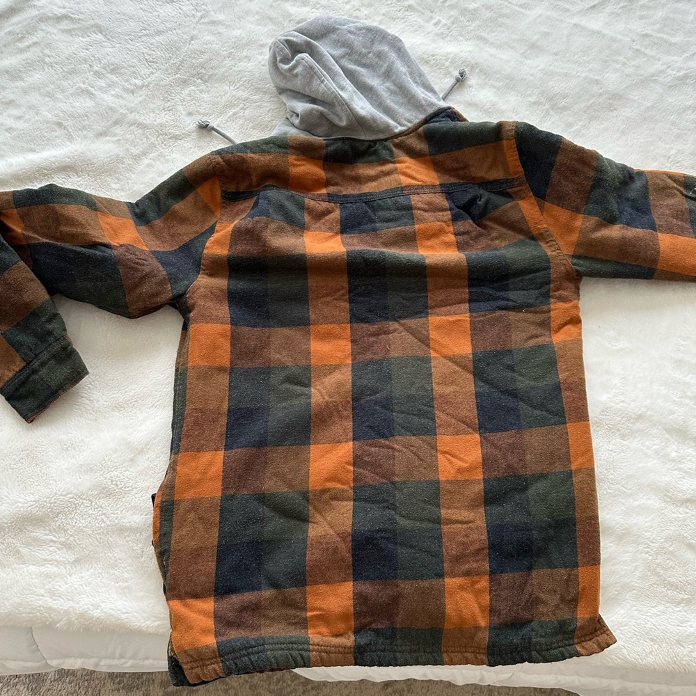 Fleece lined shacket - Picture 2 of 4